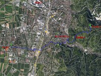 Rave Run - Fun places I have run.  This was the run I planned using program to create the route. : Baden-Württemberg, DEU, Germany, Rave Run, Running, Weinheim